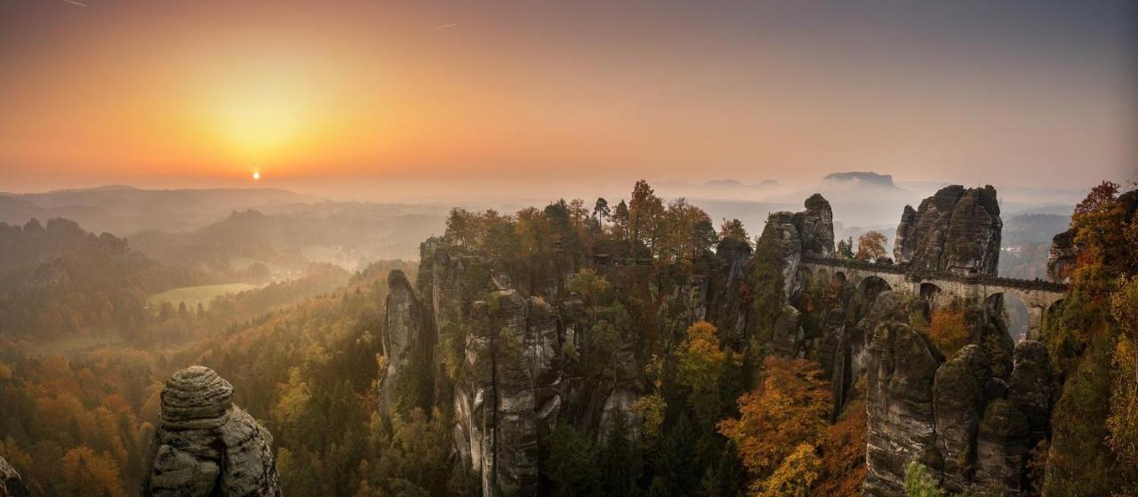 Willa Haus Am Wald Bad Schandau Zewnętrze zdjęcie